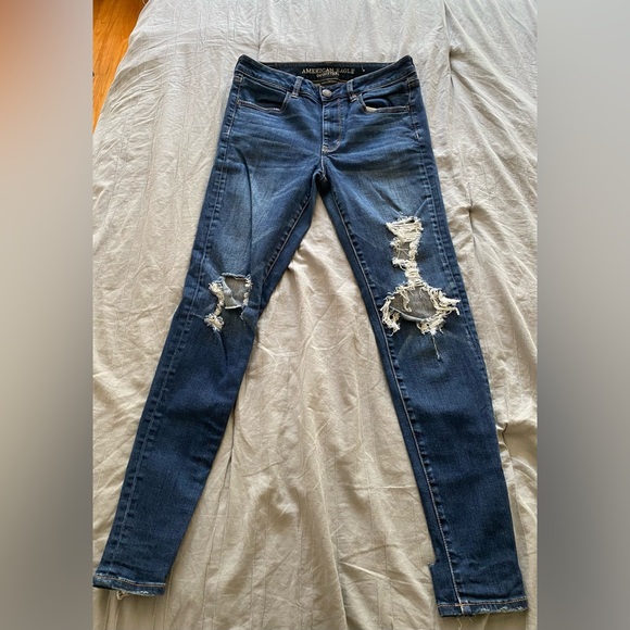 American eagle jeans🤍 - Picture 1 of 4